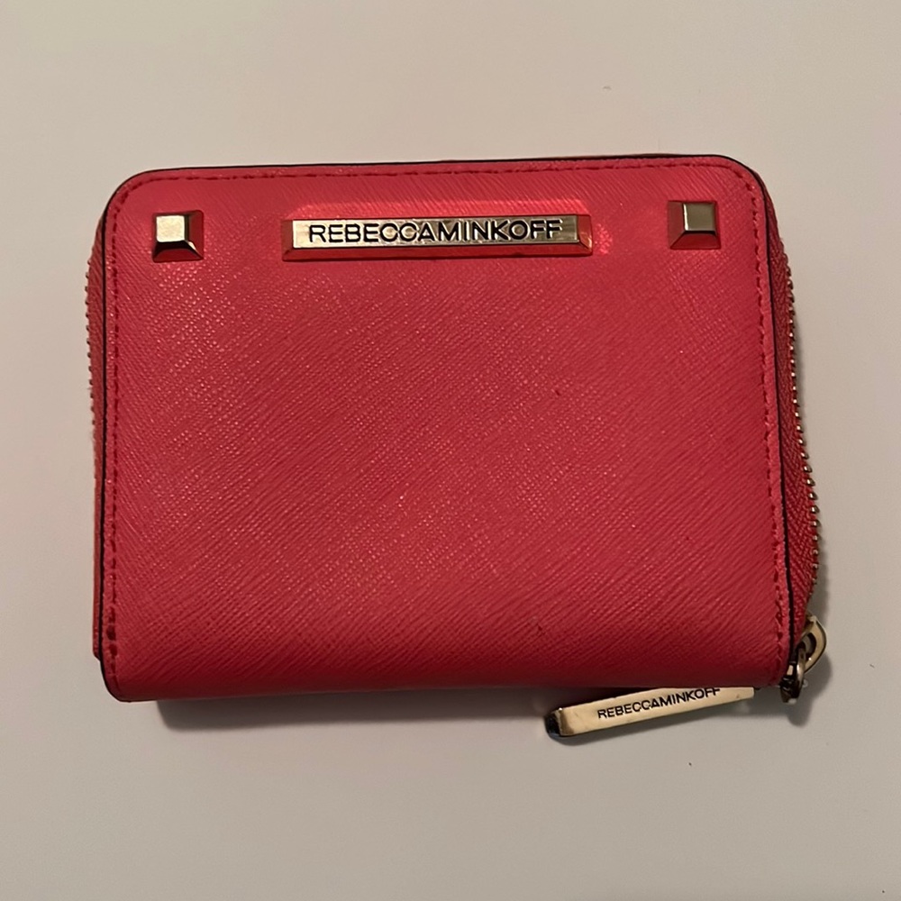 Rebecca minkoff pink small wallet